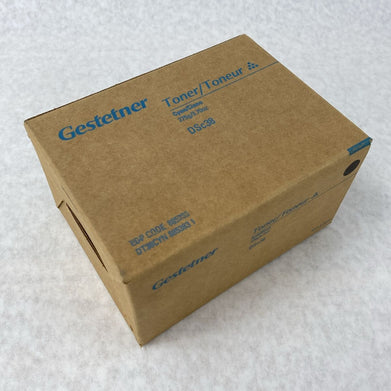 Genuine Gestetner DSc38 Cyan Toner Cassette 275g 9.70oz 885383