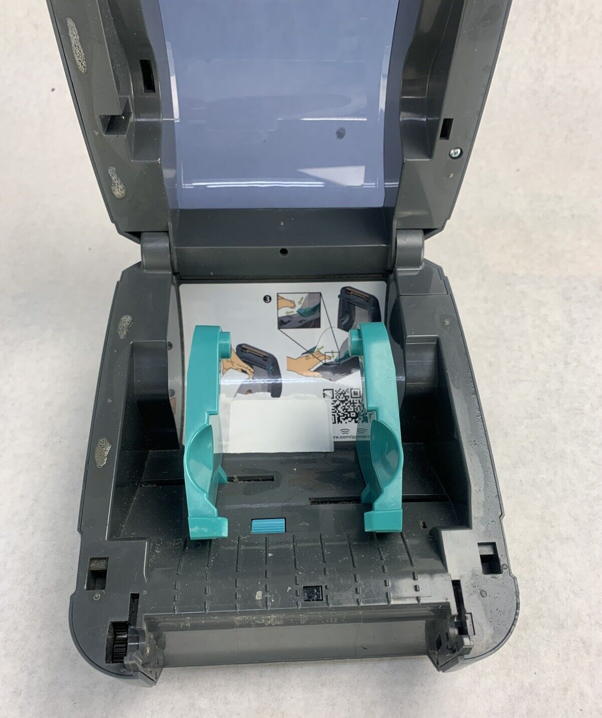 For Parts or Repair Zebra GX420d Thermal Printer 24Vdc