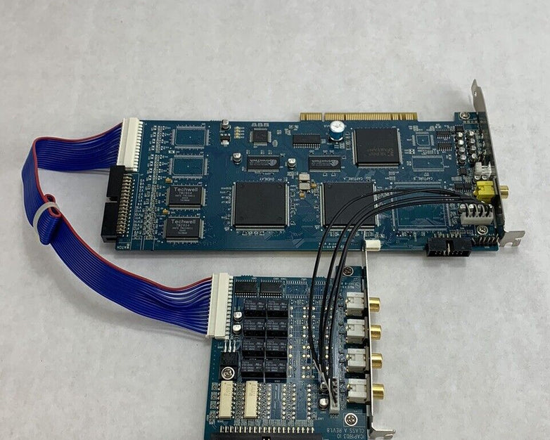 Xilinx Spartin Video Control Board XC2S150E 1607(B) Rev 1.6 w/ Sister Board 1.8