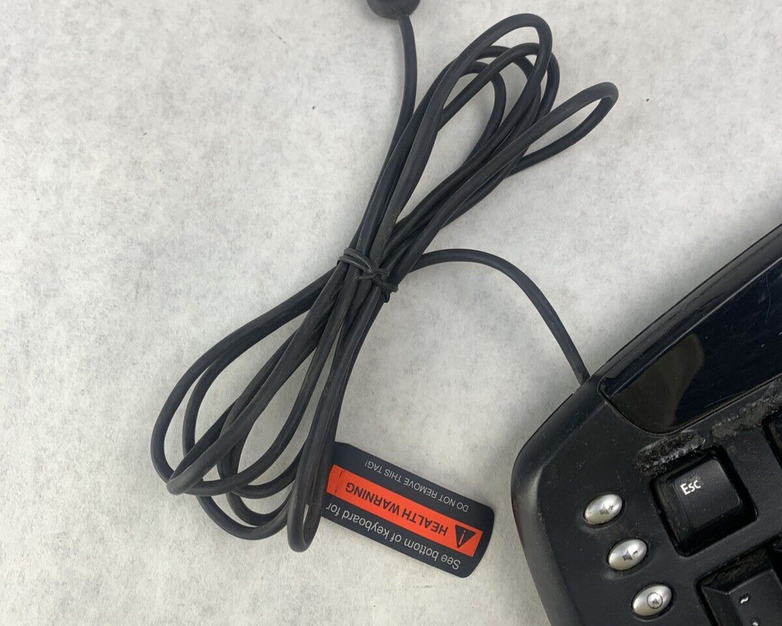 Lot of 2 Microsoft KC-0405 Wired Keyboard