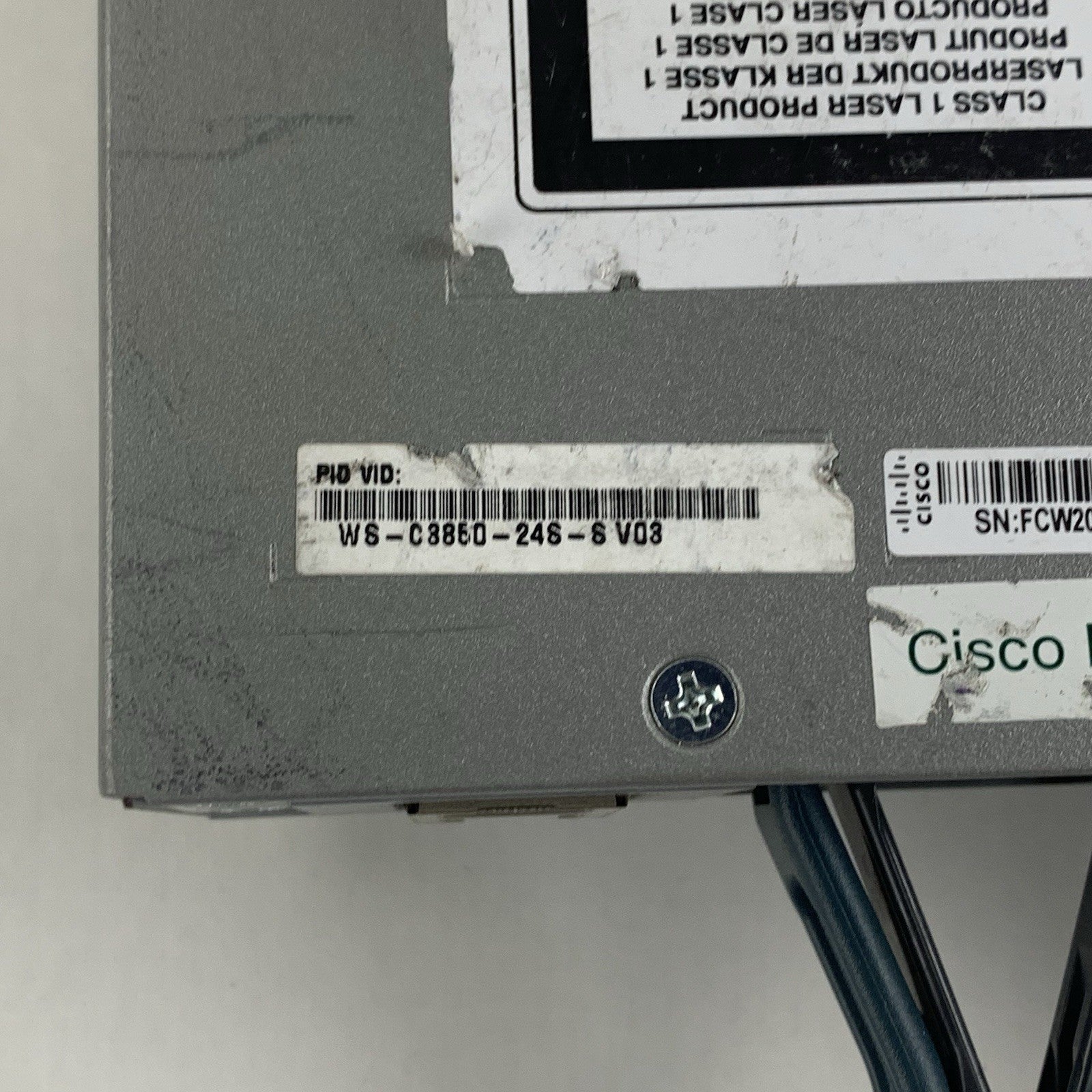 Cisco WS-C3850-24S-S Catalyst SFP Switch 3850 24 Port Tested w/ C3850-NM-2-10G9