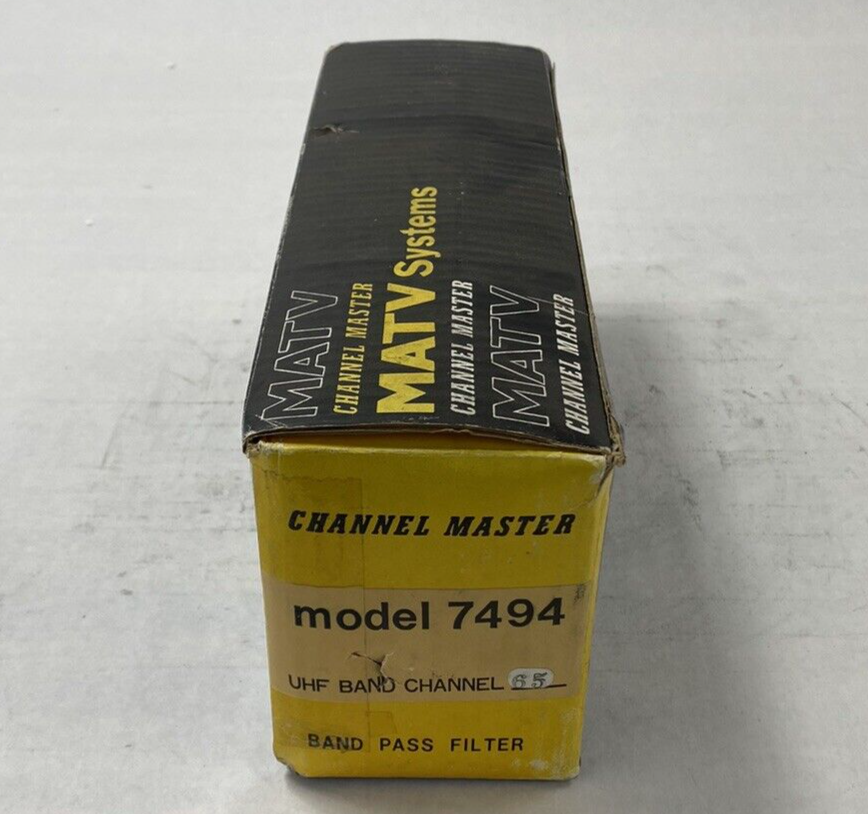 Channel Master MATV Systems Model 7494 Band Pass Filter UHF Band Channel 65