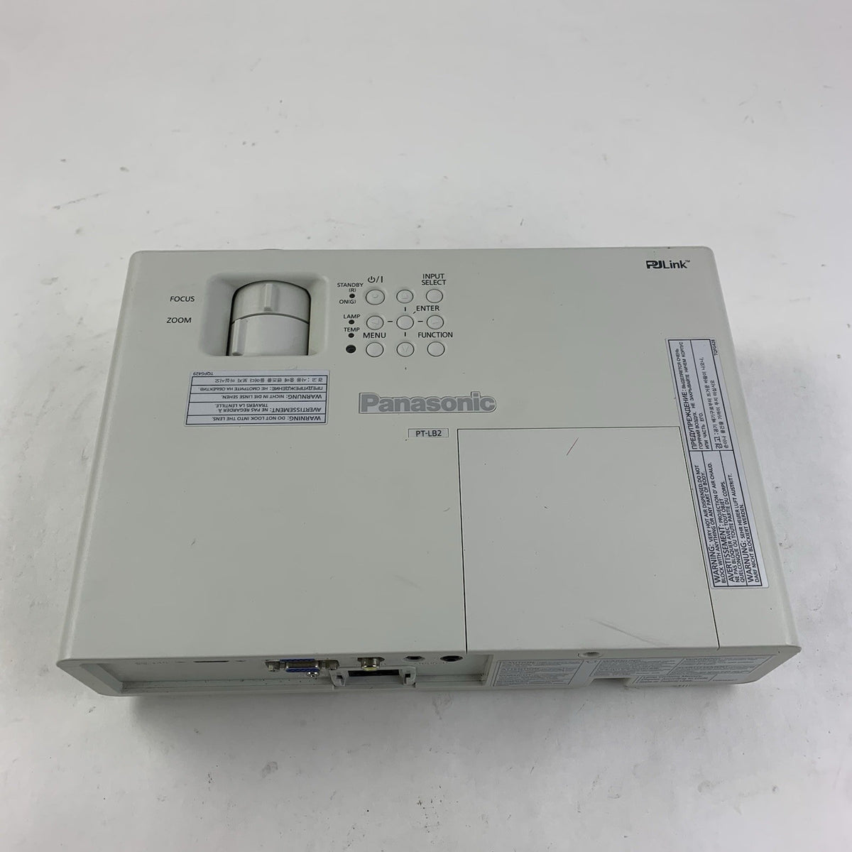 Panasonic PT-LB2U LCD Projector 1310 Lamp Hours - Remote Included4