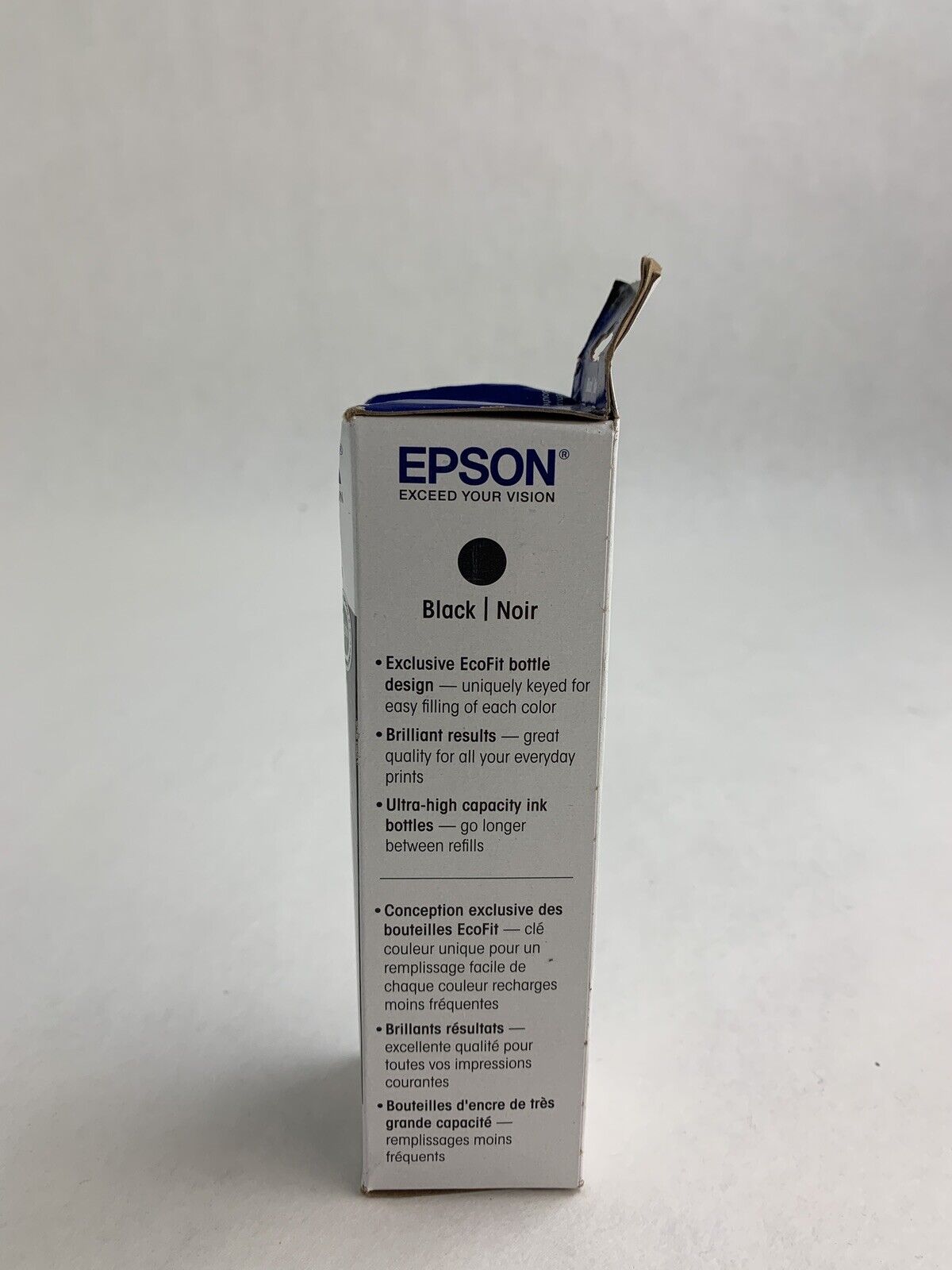 Epson 522 Ecotank T522120-S Black Ink Bottle 65mL Exp 02/2026 OEM Sealed