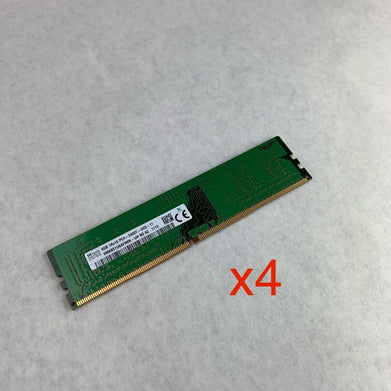 HMA851U6AFR6N-UH N0 AC 1713 Server Memory 4GB (Lot of 4)