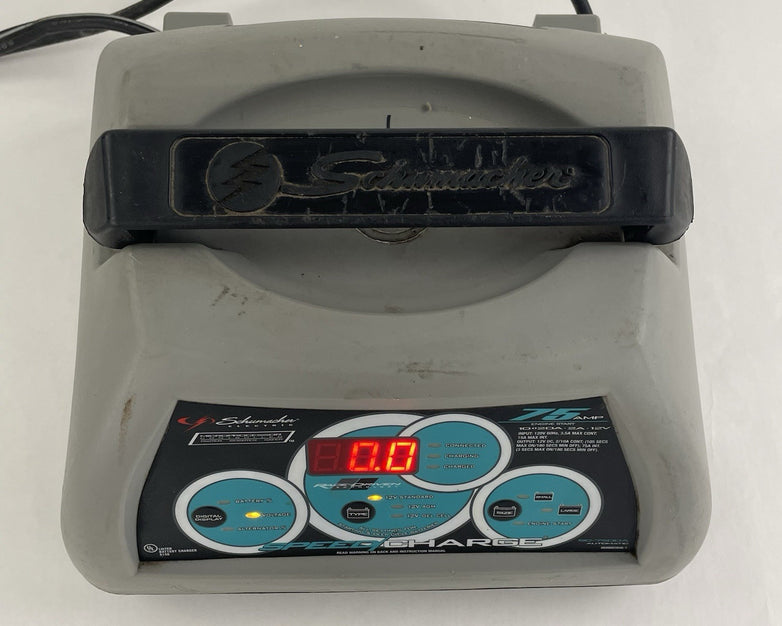 Schumacher SC-7500A SpeedCharger 75 Amp Engine Start 12V Power Tested