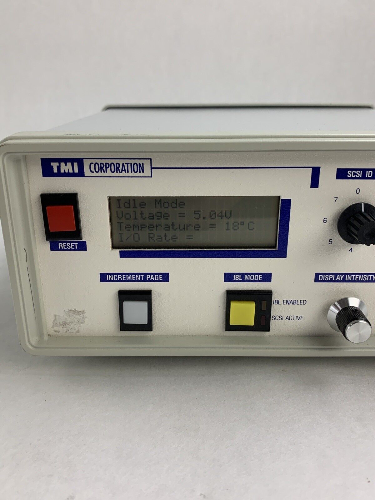 TMI Corporation Master Controller SCSI Sub Bus A/B P1C P1A 265V Power Tested