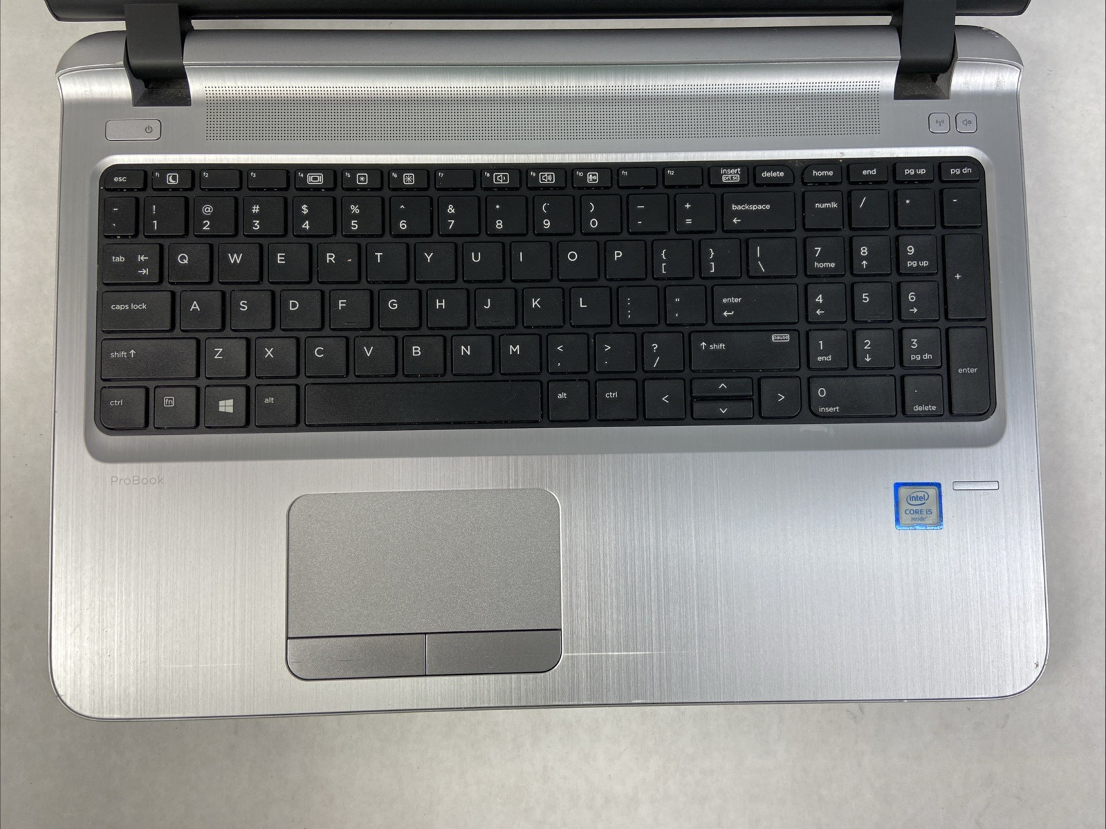 HP ProBook 450 G3 Intel Core i5-6200U 2.3 GHz 8 GB RAM No HDD/No OS
