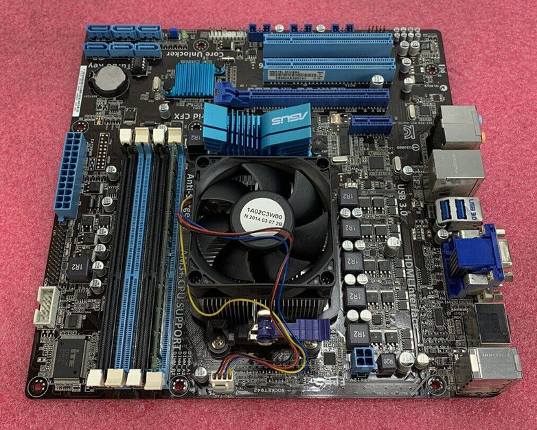 ASUS M5A78L-M/USB3 Motherboard AMD FX-4300 2.8GHz 8GB RAM w/Shield