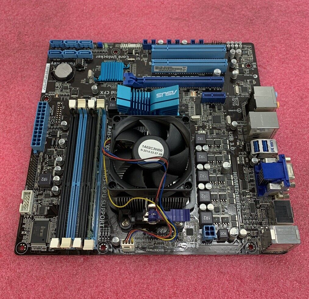 ASUS M5A78L-M/USB3 Motherboard AMD FX-4300 2.8GHz 8GB RAM w/Shield
