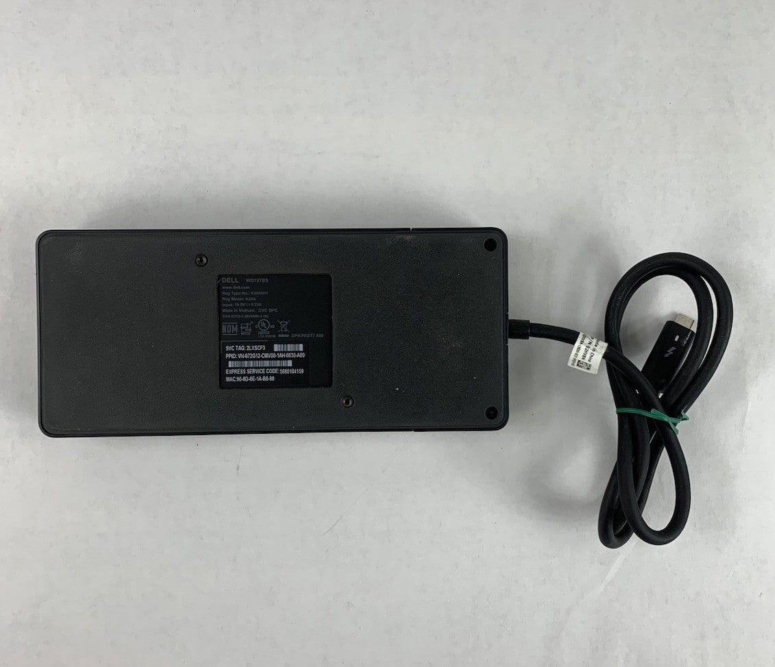 Dell WD19TBS Thunderbolt USB-C Docking Station9