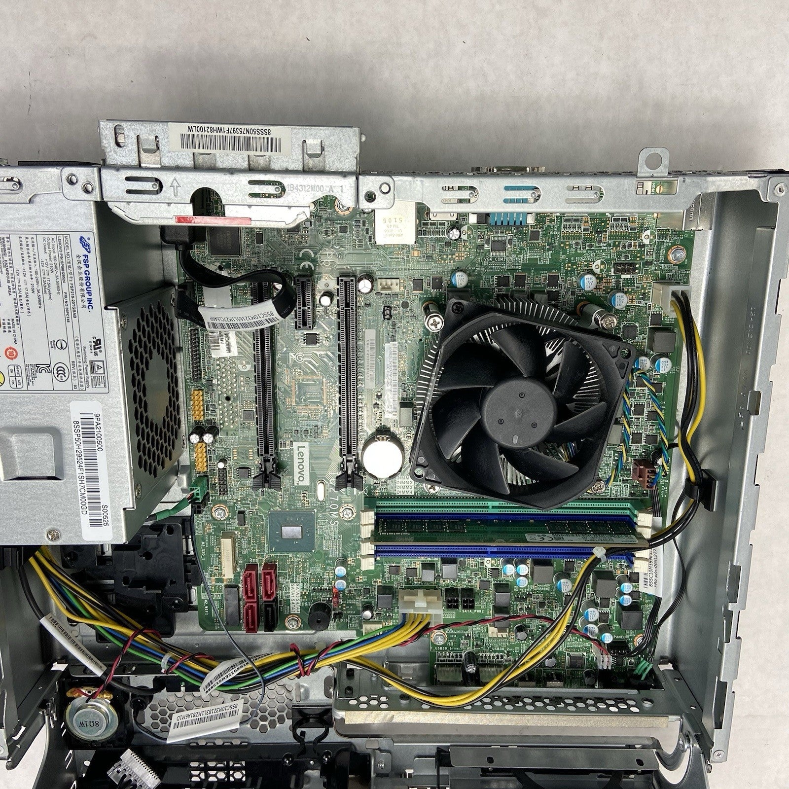 Lenovo ThinkCentre M910s SFF Intel Core i5-6500 3.20GHz 8GB RAM No HDD No OS12