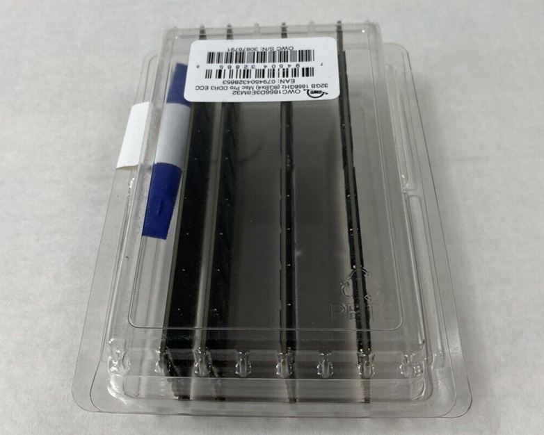 OWC1866D3E8M32 32GB 1844GHz (8GXx4) PC3-14900 Mac Pro DDR3 ECC RAM Untested