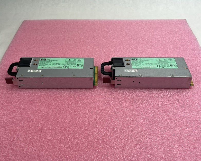 HP ProLiant 10th Gen 500W 80 Plus Platinum PSU Power Supply 865399-101 Lot of 2