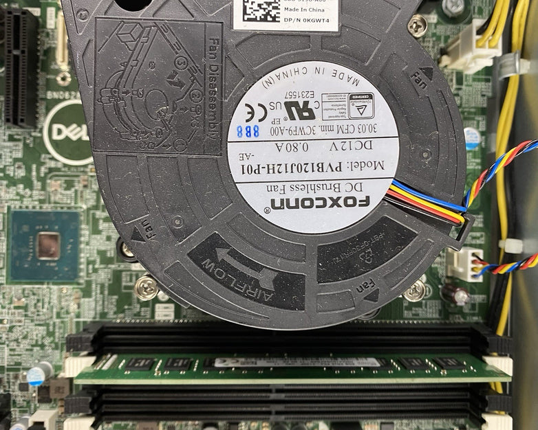 Dell OptiPlex 7060 SFF Intel Core i7-8700 3.2GHz 1x8GB RAM No HDD No OS