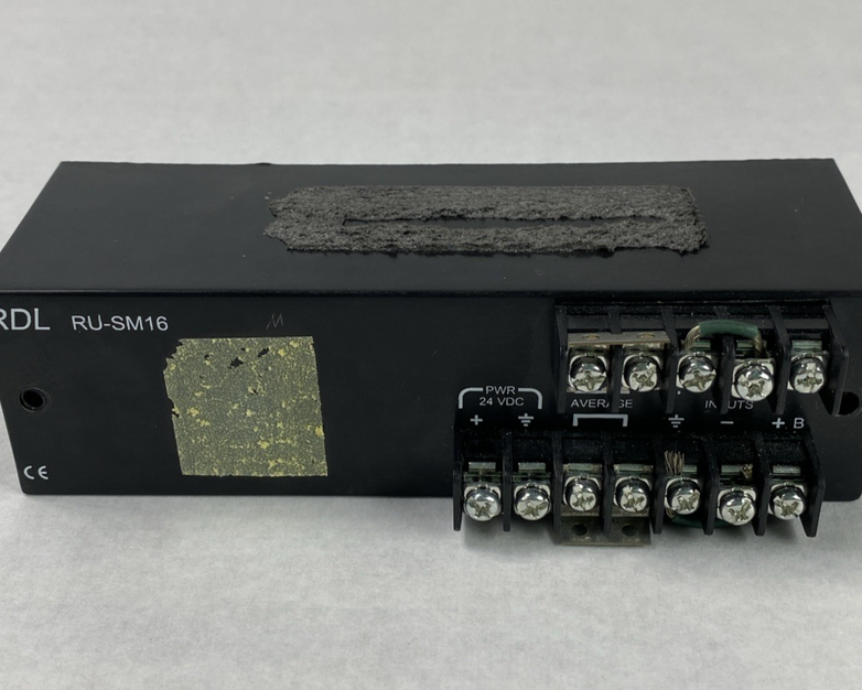 RU-SM16 Dual Audio Meter Untested