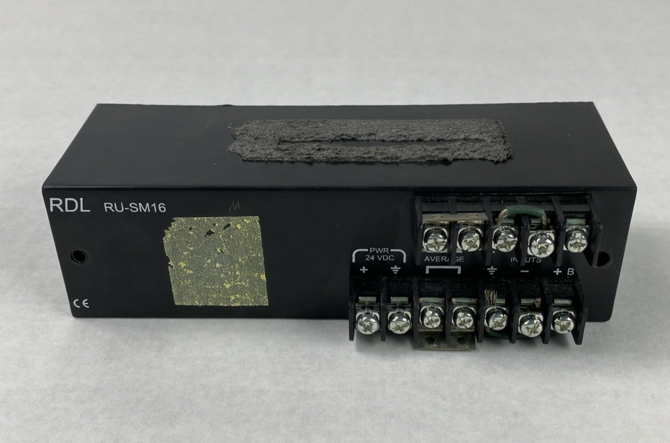 RU-SM16 Dual Audio Meter Untested
