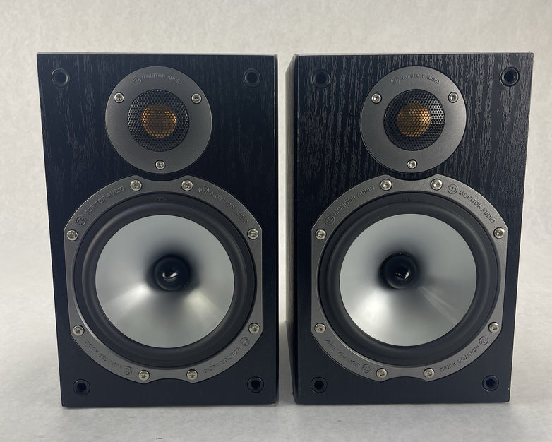 Monitor Audio Bronze BR1 Bookshelf Speakers Tested Working Unit