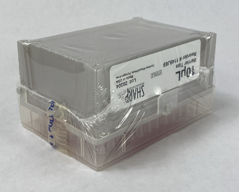 Sharp Elite 1149J69 10µl Clear Low-Retention Graduated Barrier Tips - 960 Tips