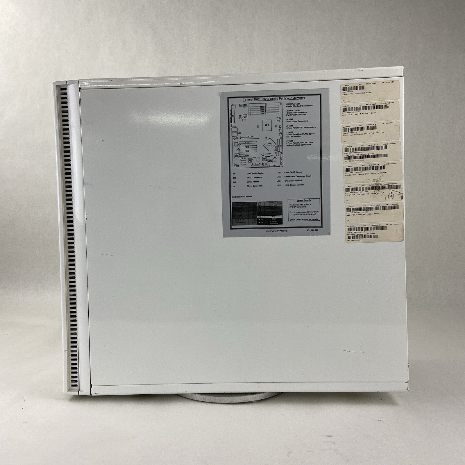 Antec P150 White Mid Tower Computer Case Dynex DX-400WPS 400W ATX PSU3