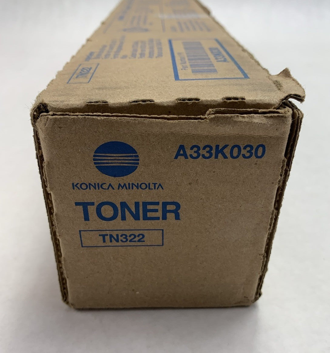 Konica Minolta TN322 A33K030 Black Toner Cartridge - Open Box8