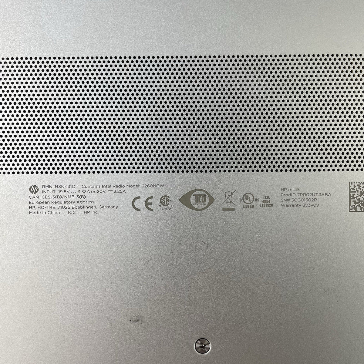 HP mt44 14" Ryzen 3 Pro 2300U 2.00 GHz 4 GB RAM No SSD/OS/AC - READ16