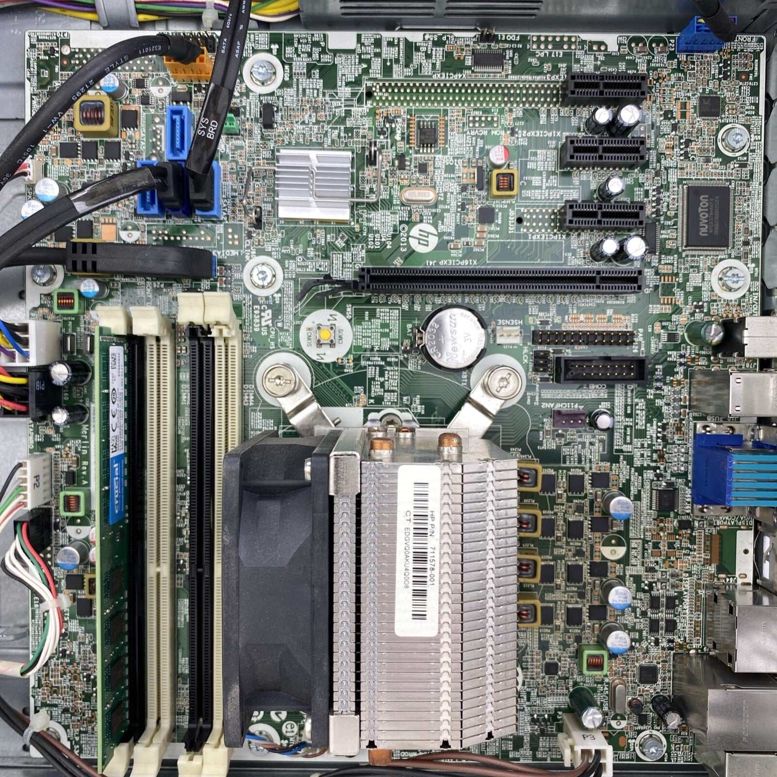 HP ProDesk 600 G1 SFF Intel Core i7-4770 3.40GHz 1x8GB RAM DVDRW No HDD OS