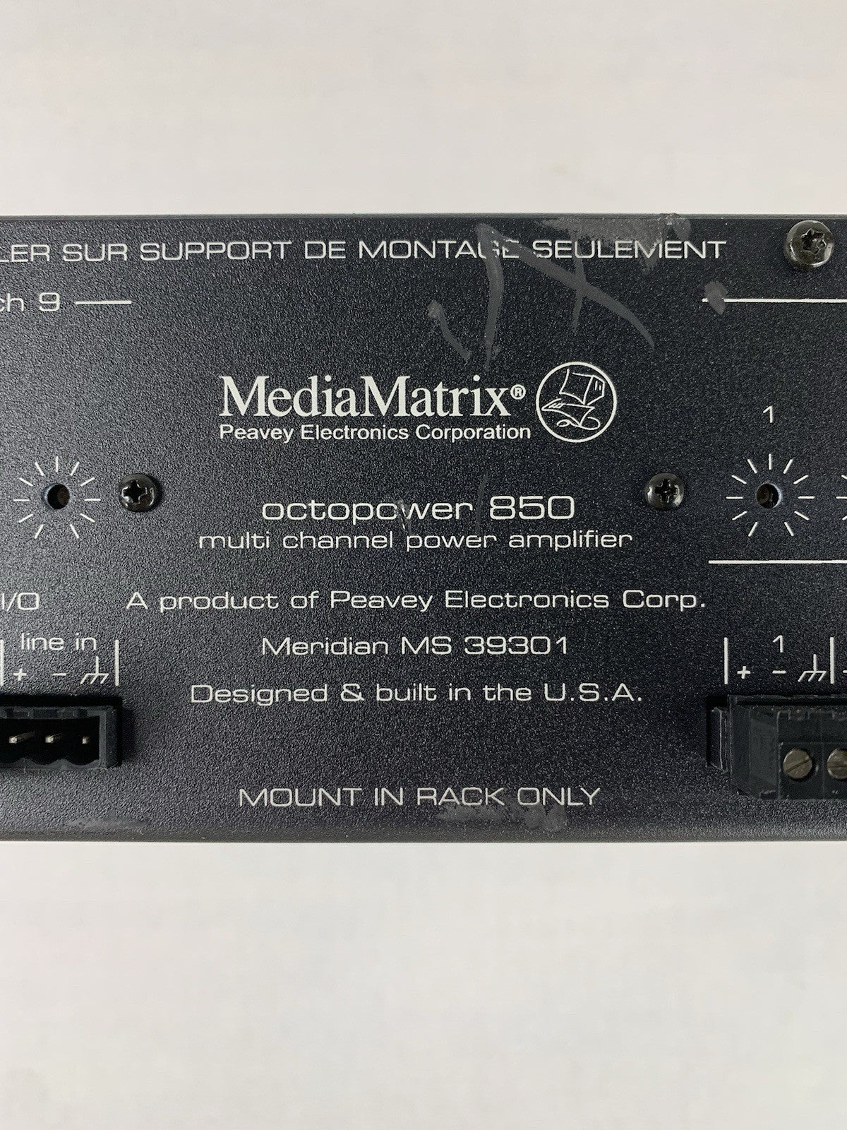 Peavey Electronics MediaMatrix Octopower 850 Multi Channel Power Amplifier
