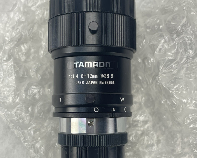 Tamron M12VM612 6-12mm F/1.4 1" C mount CCTV Camera Focal Lens