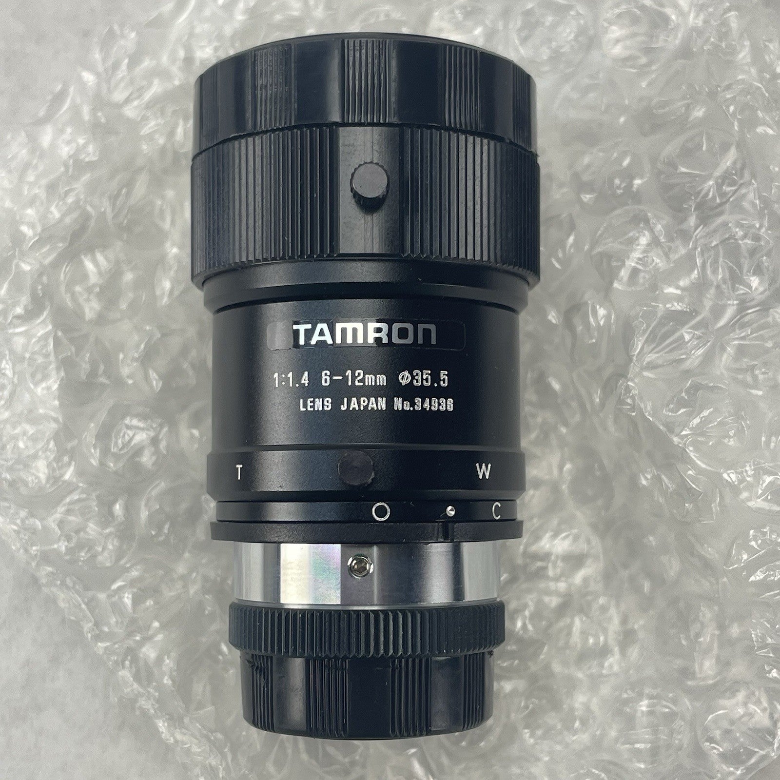 Tamron M12VM612 6-12mm F/1.4 1" C mount CCTV Camera Focal Lens4