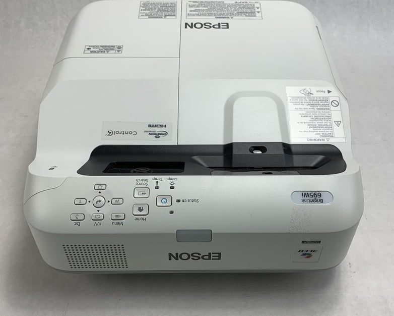 Epson PowerLite 695Wi H740A LCD Lamp Projector 564 Lamp Hours - No Remote
