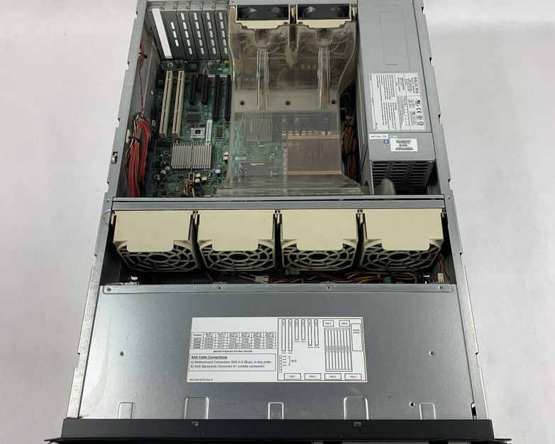 Data Domain DD510 S5000PSL Array 1x Intel Xeon 5110 1.6GHz 4GB RAM No OS/HDD