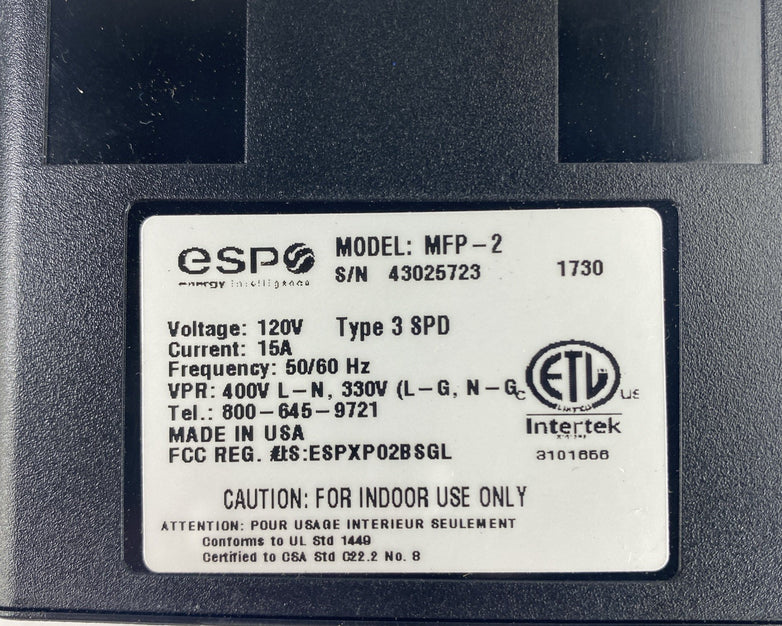 Espo MFP-2 FAX/Moden DSL Filter 120V Lot of 2
