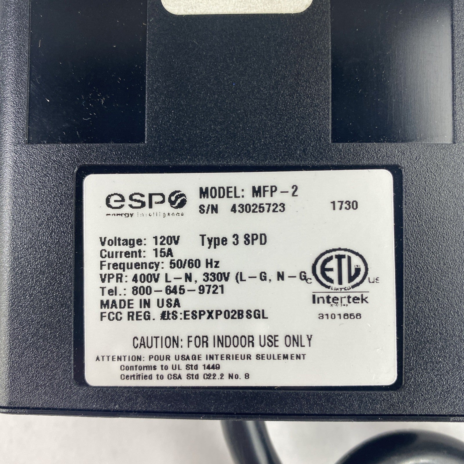 Espo MFP-2 FAX/Moden DSL Filter 120V Lot of 25