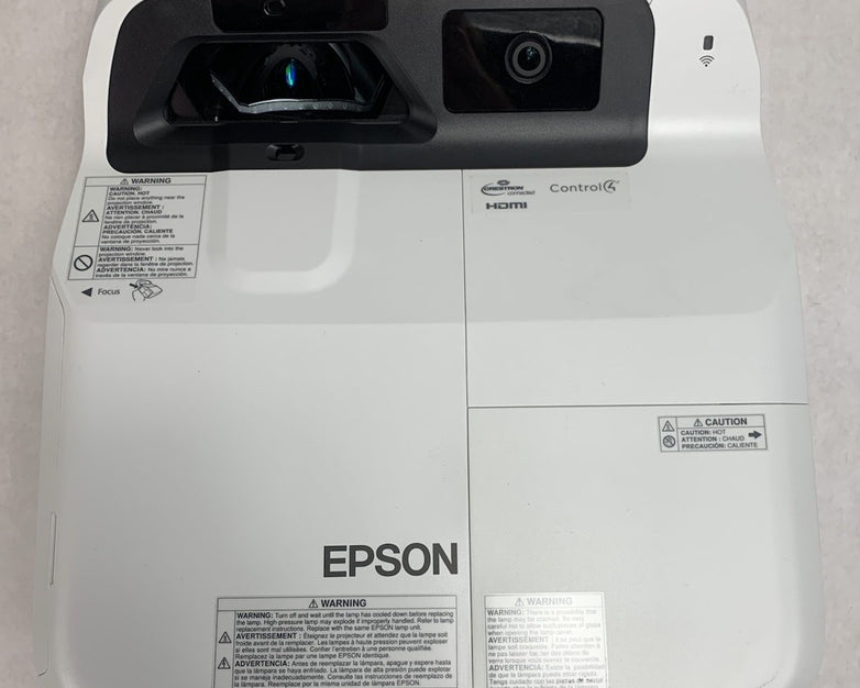 Epson PowerLite 695Wi H740A LCD Lamp Projector 528 Lamp Hours - No Remote