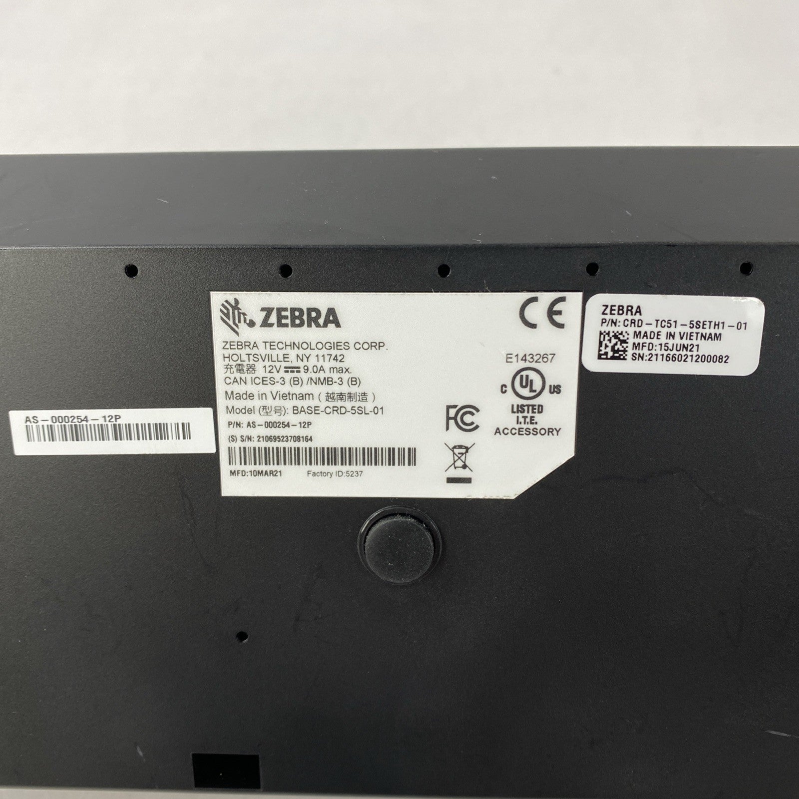 Zebra Technologies Base-Crd-5sl-01 - 5 Slot cradle Charge5