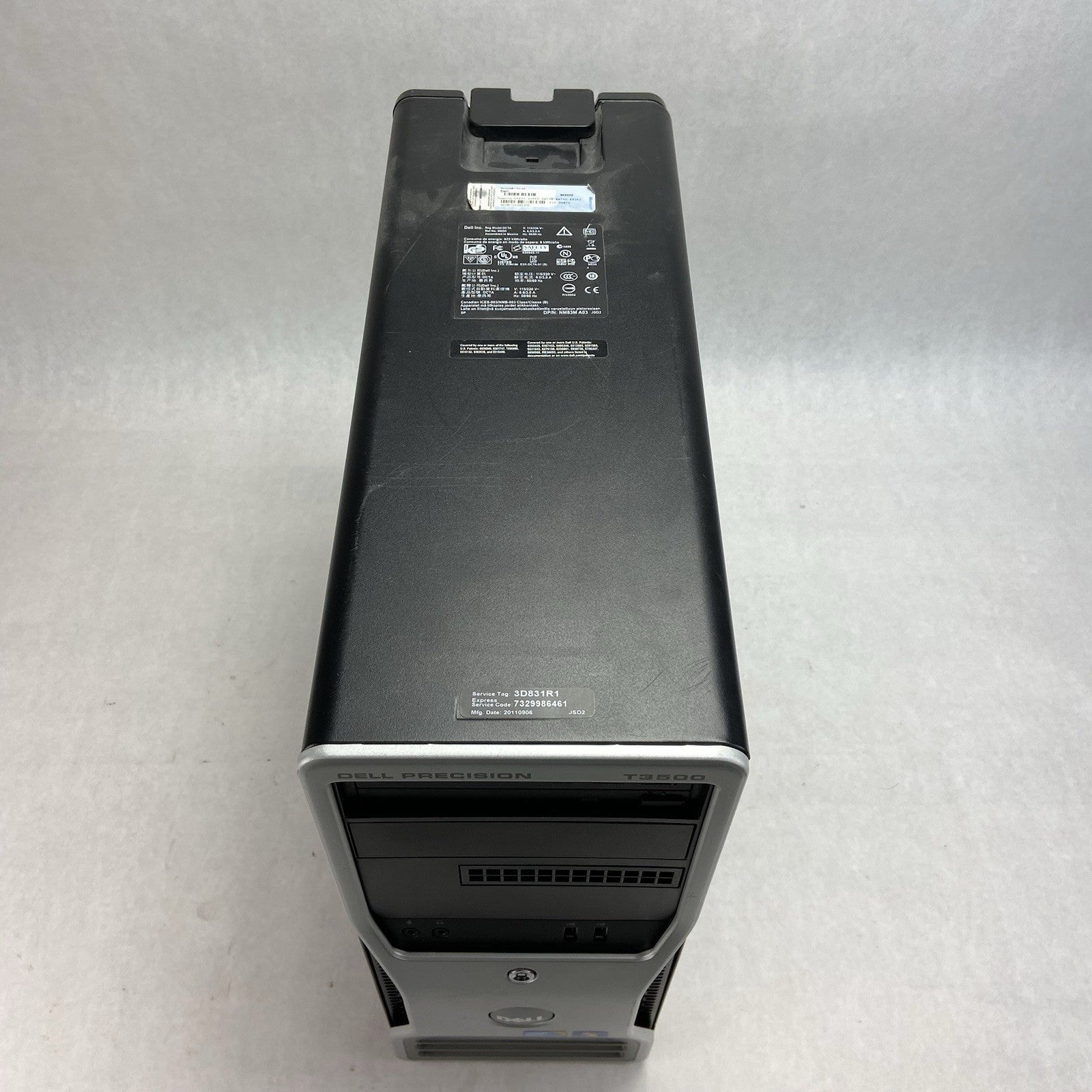 Dell Precision T3500 MT Intel Xeon W3670 3.2GHz 8GB RAM No HDDOS GTX 4702
