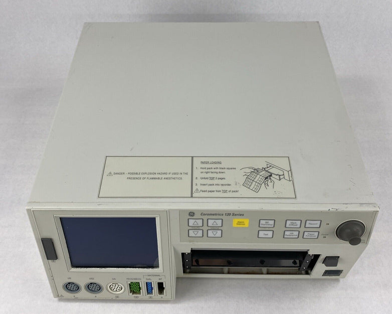 GE 0129 Corometrics 120 Series Maternal Fetal Monitor