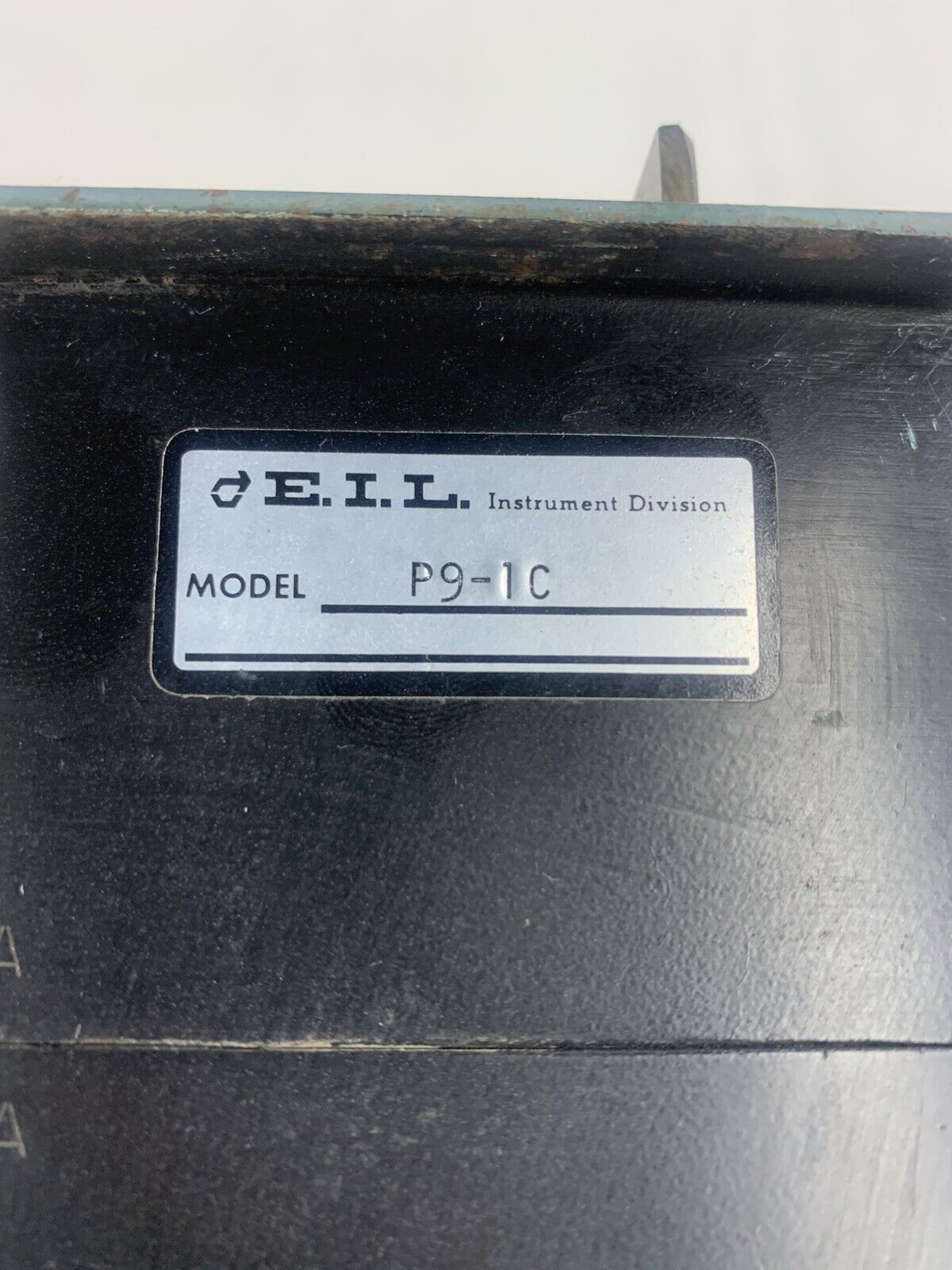 EIL Instrument Division P9-1C Channel Analog Meter