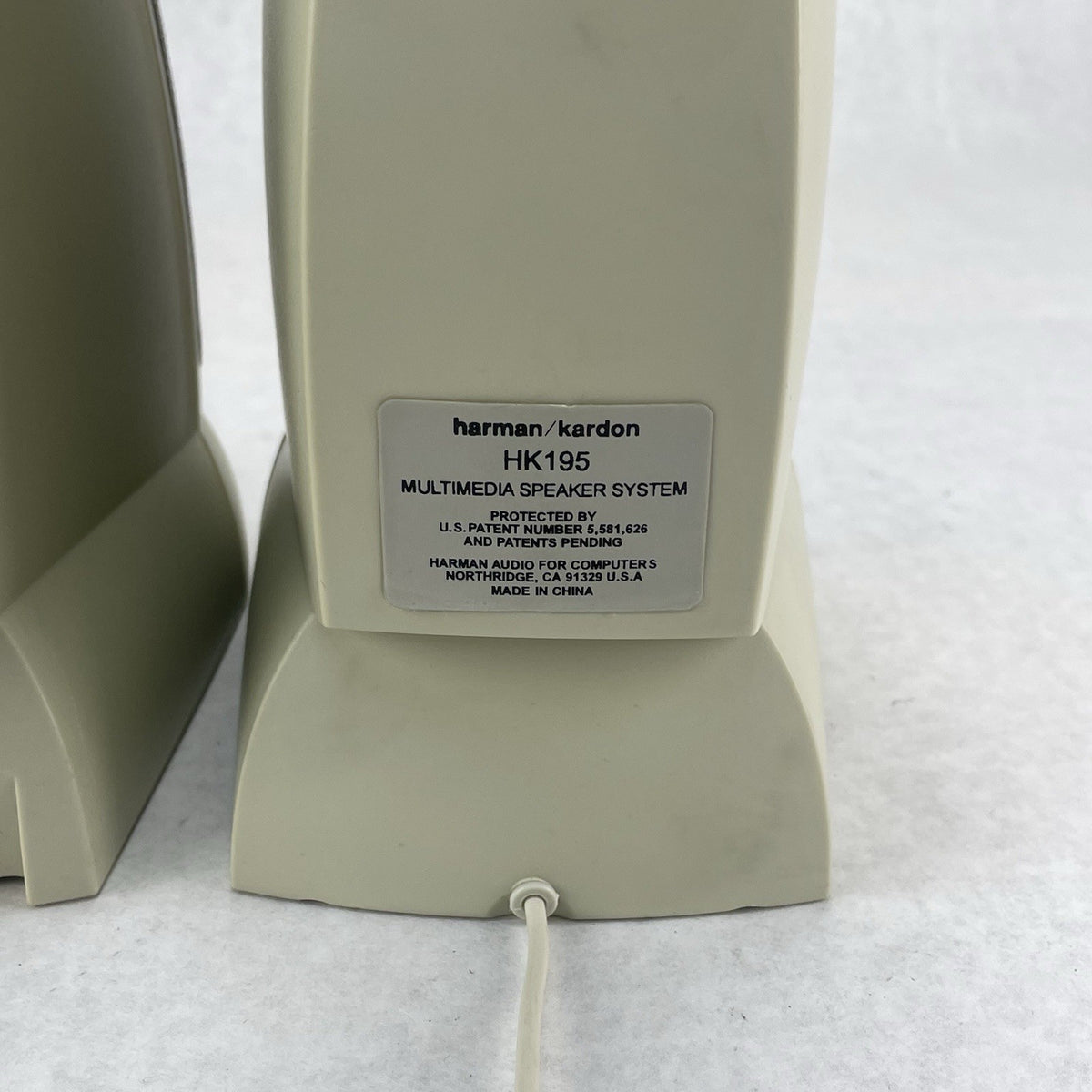 Harman Kardon HK195 Computer Speakers - Tested No Power Cord7