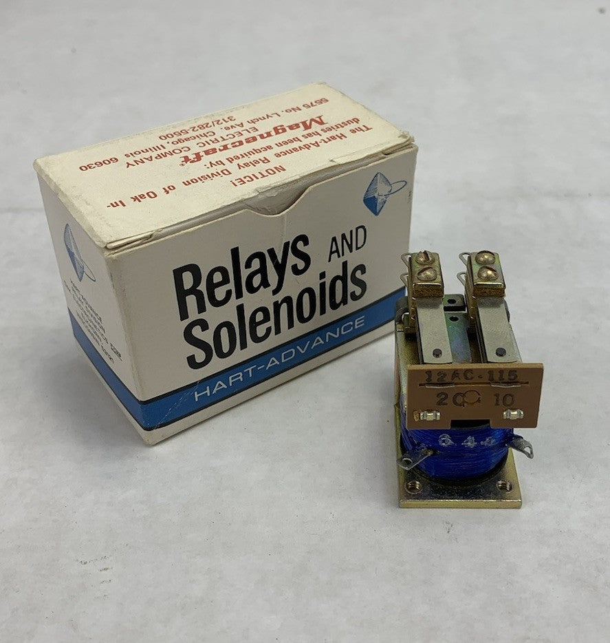 Hart-Advance 12 AC 1152C10 Relays and Solenoids