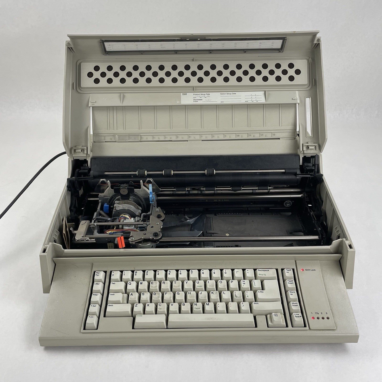 IBM Wheelwriter 3 No Ribbon Tested