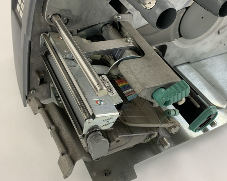 Intermec PM4i 203dpi IPL Thermal Label Printer - Tested Missing Front Door