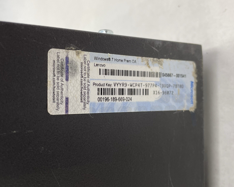 Lenovo IdeaCentre K330B Intel I7-2600 3.40 GHz 16 GB No HDD No OS