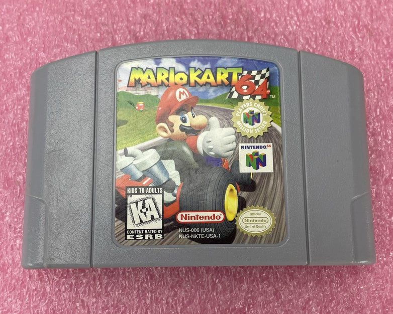 Mario Kart 64 Nintendo 64 Authentic Untested Cartridge Only