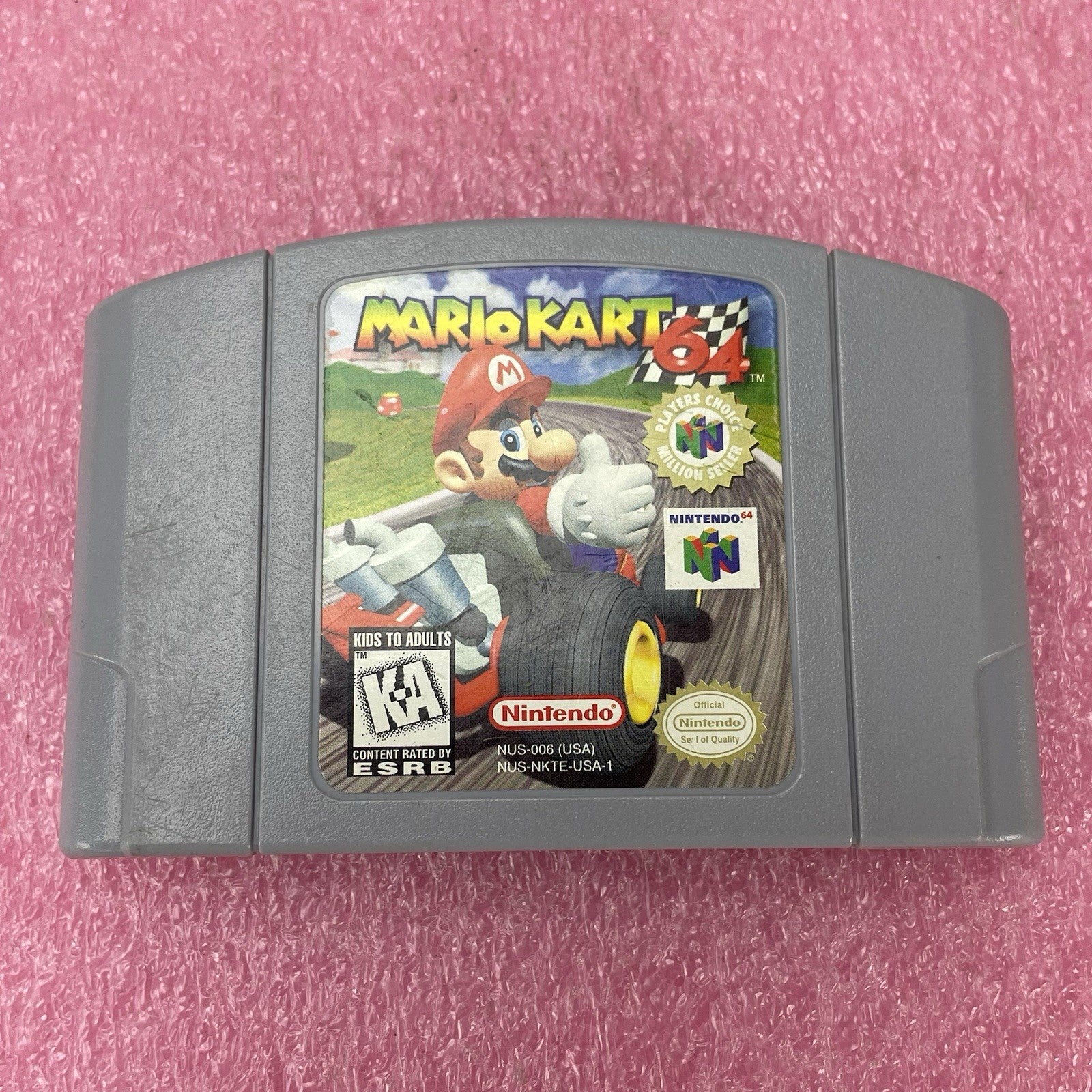 Mario Kart 64 Nintendo 64 Authentic Untested Cartridge Only1