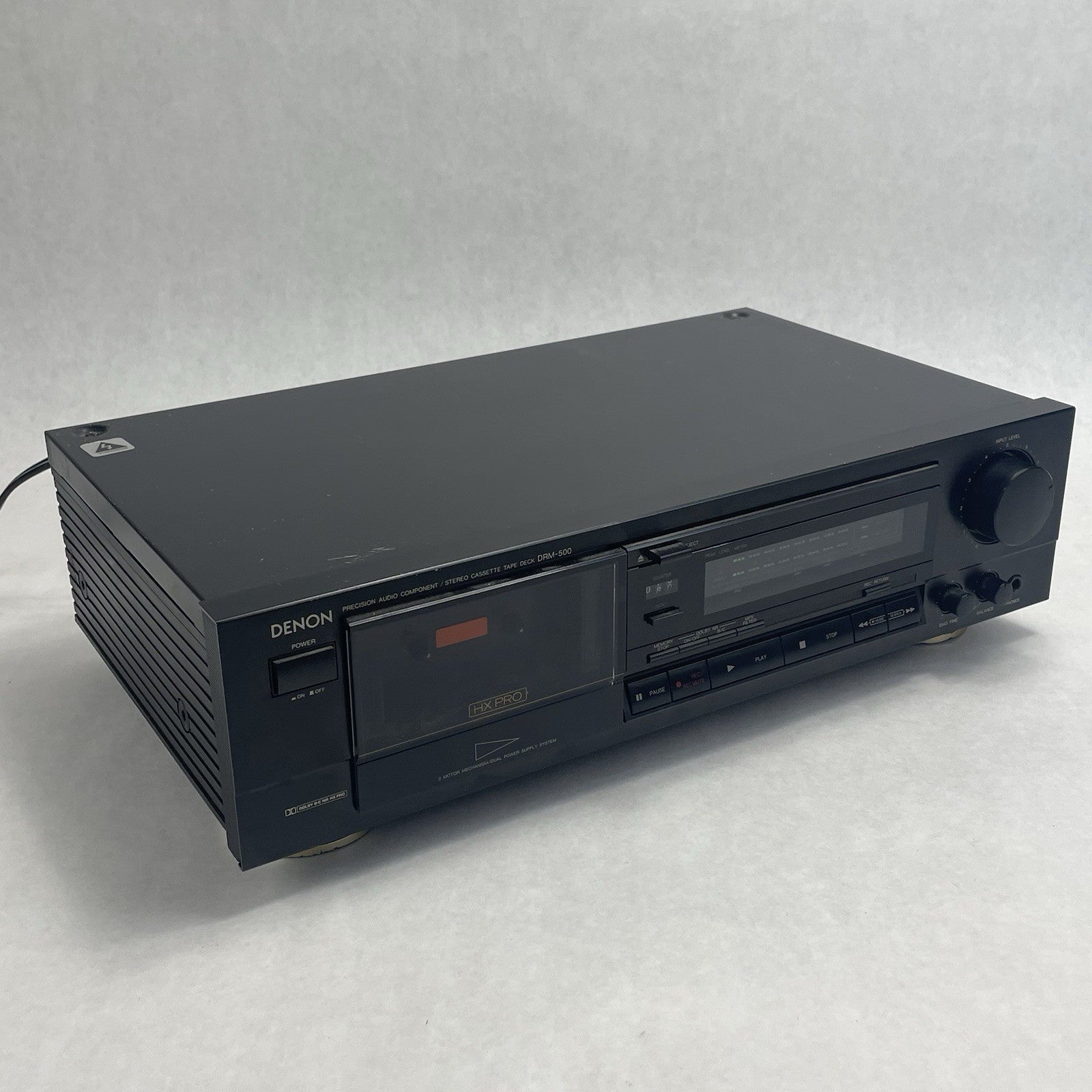 Denon DRM-500 Dolby Stereo Cassette Tape Deck Tested0