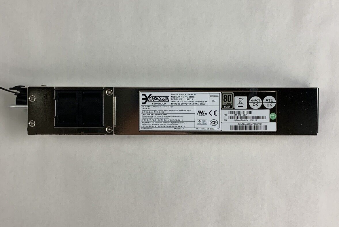 FSP Group Power Technology YM-2541C Power Supply Tested