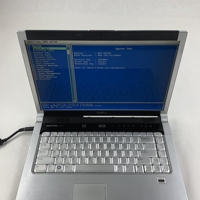 Dell XPS M1530 Core 2 Duo 00010676 2.4 GHz 2 GB No OS No HDD No Batt No AC