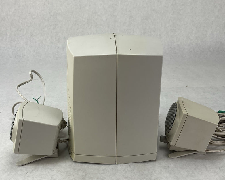 Boston Acoustics BA635 2.1 Speaker Tested No Power Cord